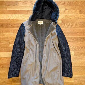 Lucy Paris Thin Soft Fleece Coat